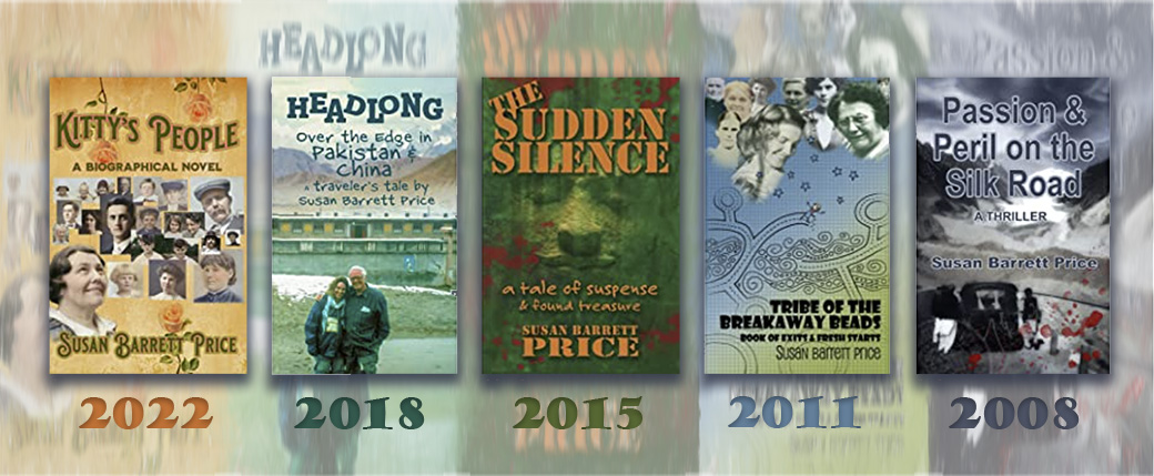 Covers of books written by Susan Barrett Price
